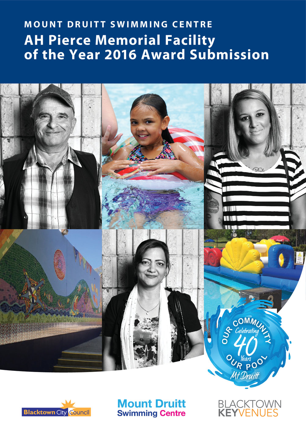 Mount Druitt Swimming Centre, A H Pierce Memorial Facility of the Year 2016 Award Submission