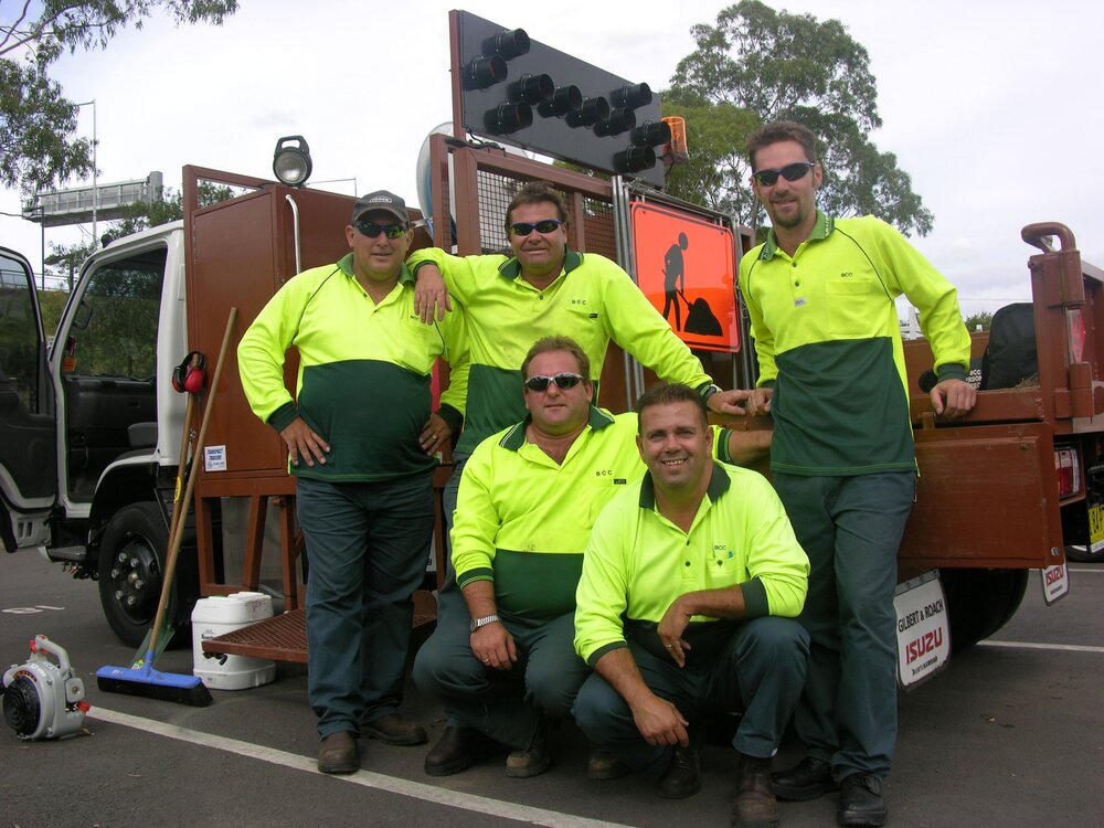 Outdoor Blacktown City Council staff