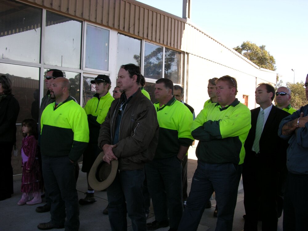 Tribute to memory of Jordan Overlunde, Rooty Hill depot