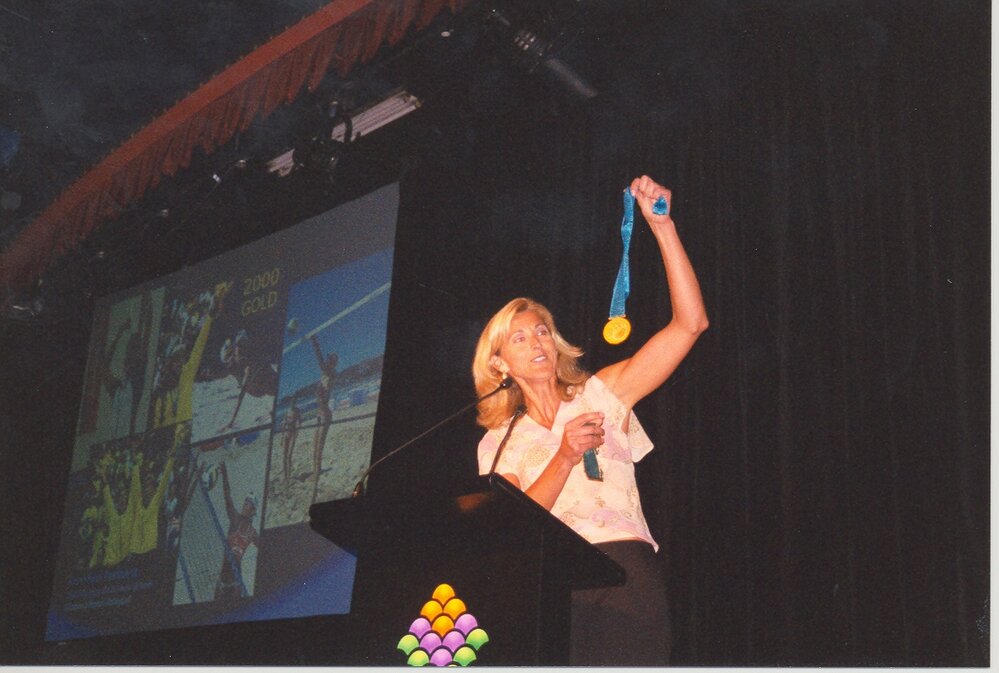 Kerri Ann Pottharst at 2003 Sports Awards Gala Presentation