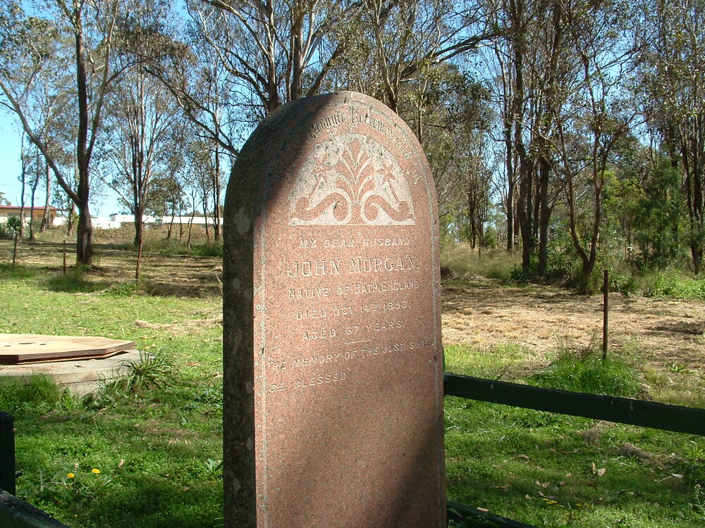 Grave of John Morgan, Rooty Hill