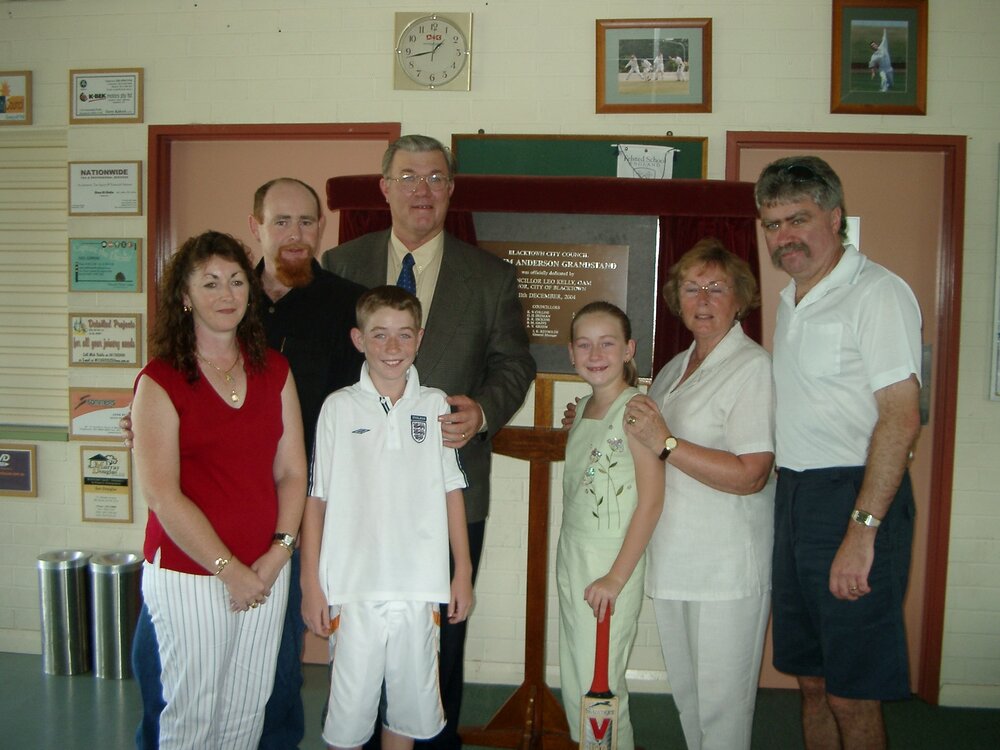 The Jim Anderson Grandstand at Glendenning - official opening