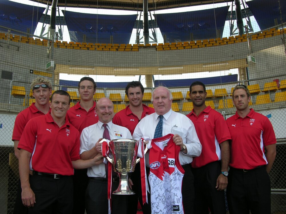 Sydney Swans Premiership Cup visits Blacktown