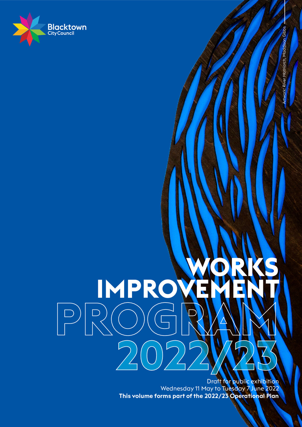 Blacktown City Council Draft Works Improvement Program, 2022-23