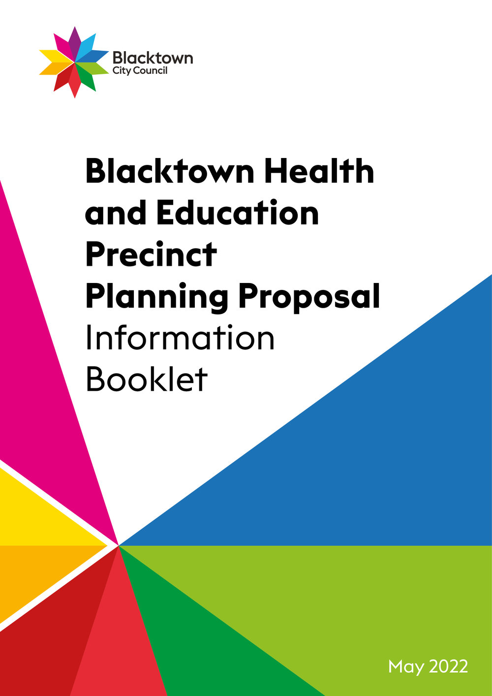 Blacktown Health and Education Precinct Planning Proposal Information Booklet, 2022