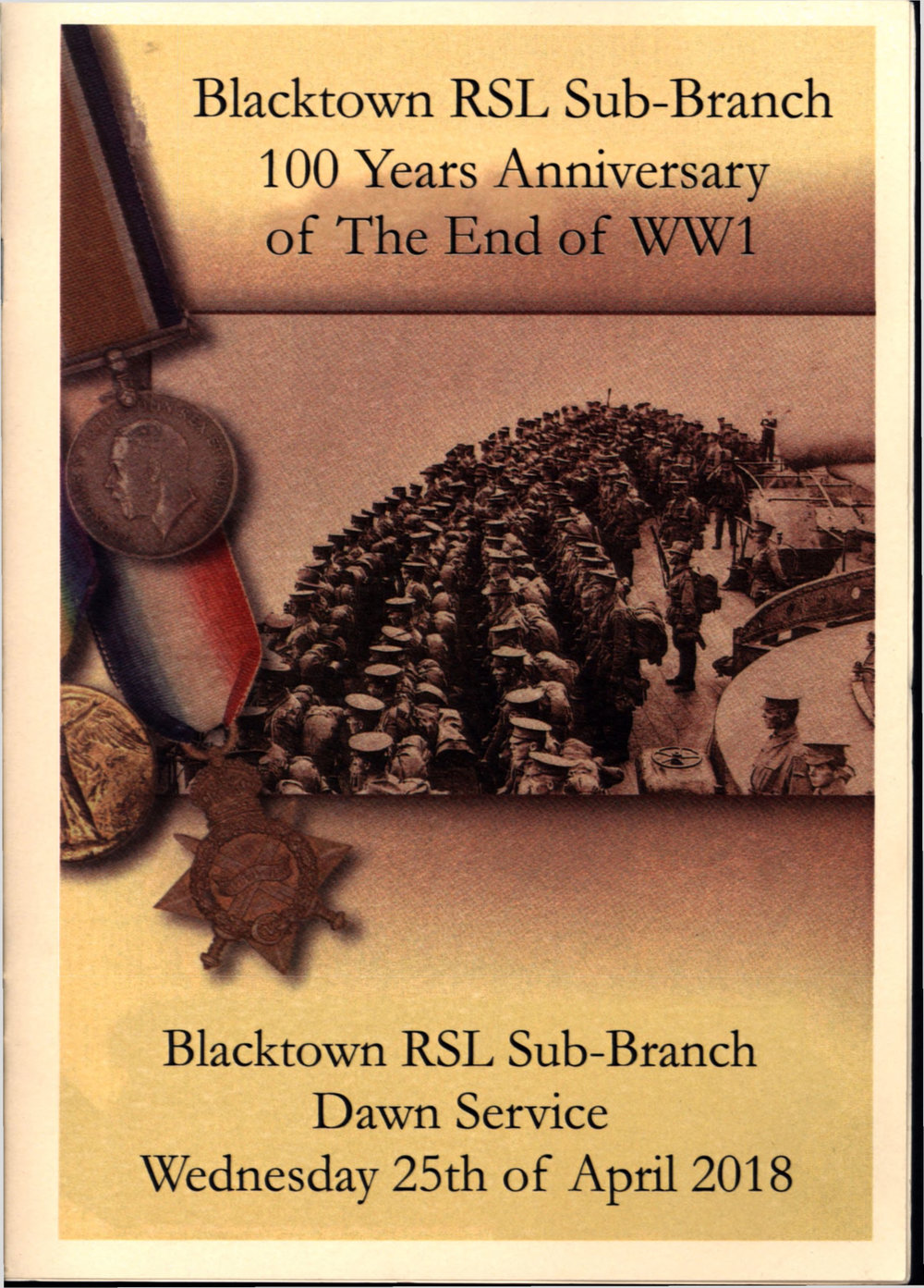 Blacktown RSL Sub-Branch Dawn Service, 2018