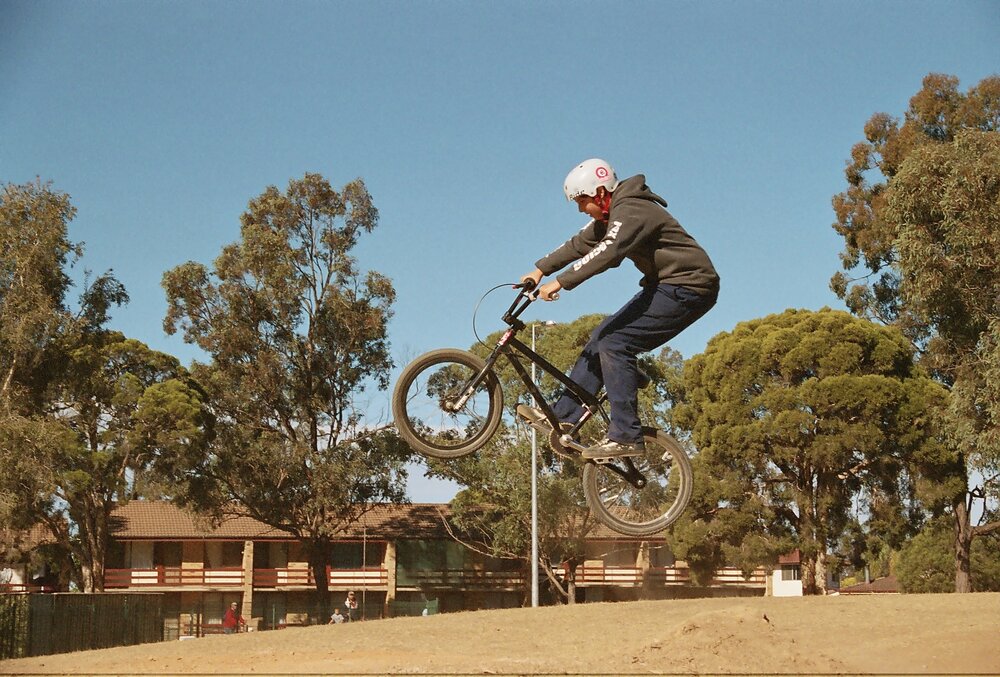 BMX track, Willmot - official opening, 2004