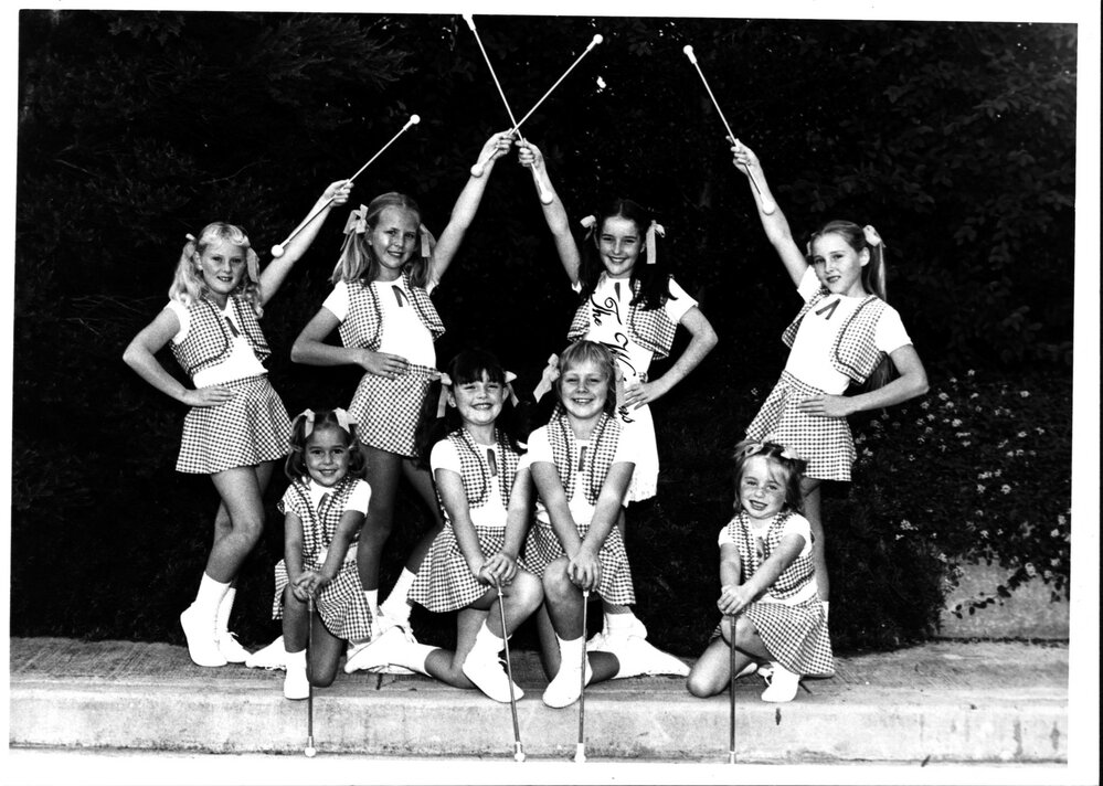 Westerners Drum Majorettes group