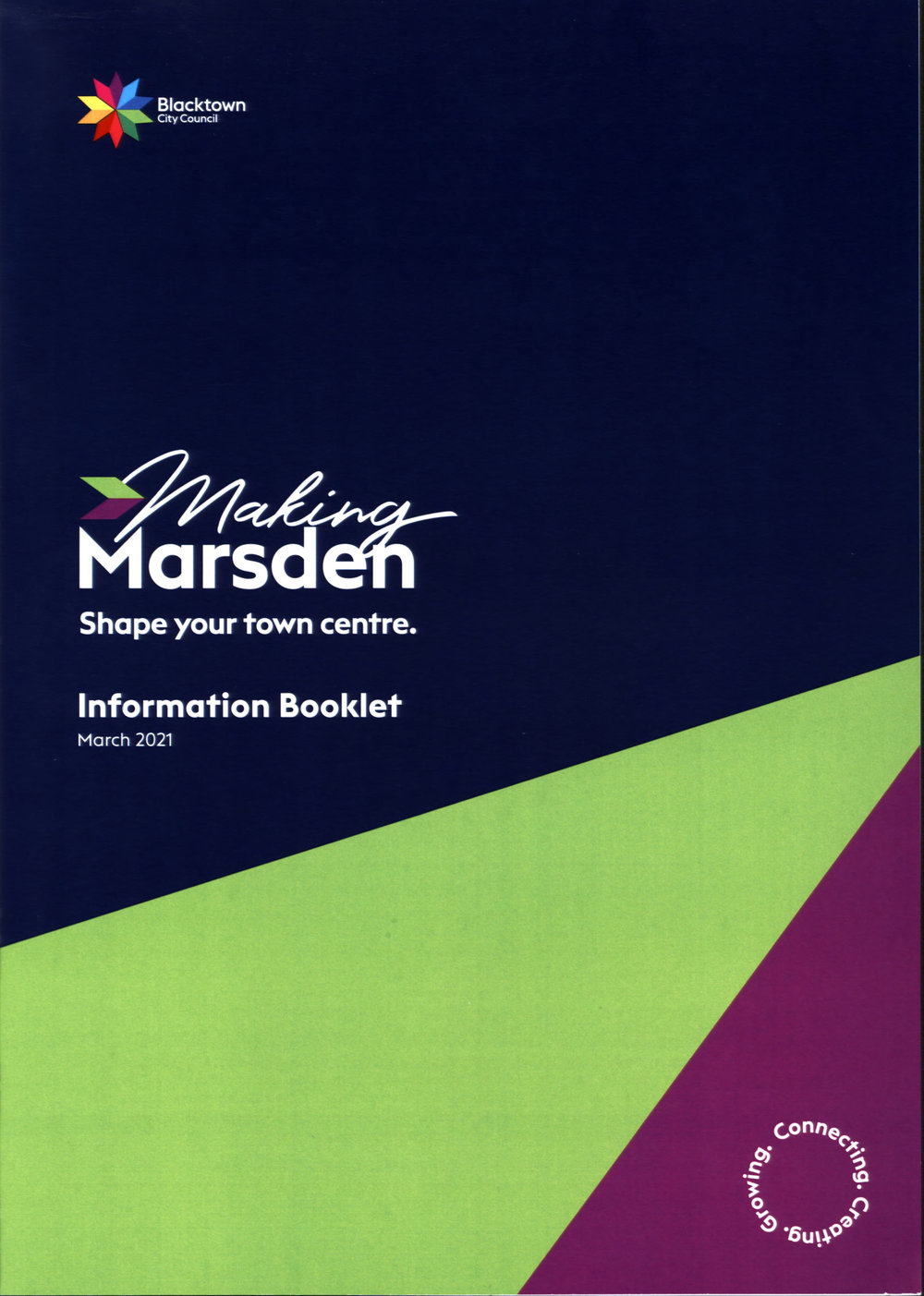 Making Marsden Shape Your Town Centre, Information Booklet, 2021