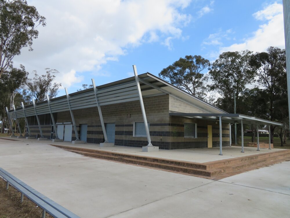 Amenities block, Bert Saunders Reserve, Doonside