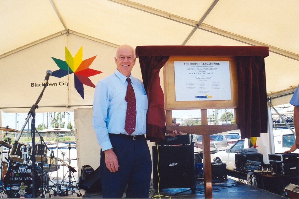 Rooty Hill Skate Park, official opening, 2003