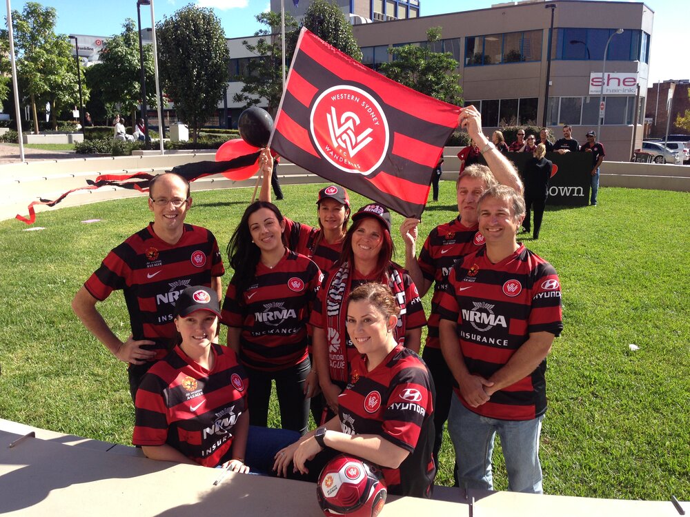 Paint The Town Red (and Black) For The Wanderers