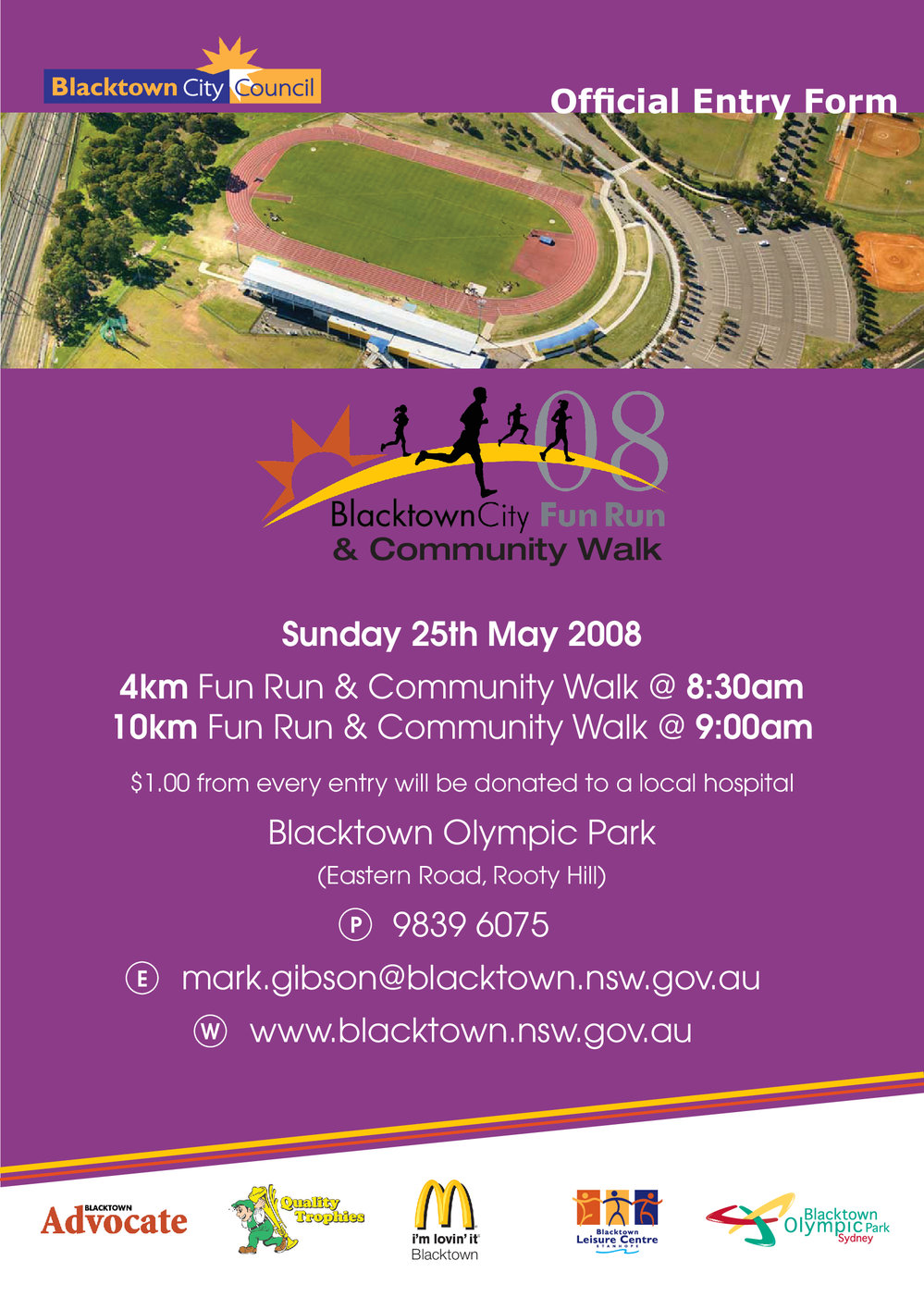 Blacktown City Fun Run &amp; Community Walk, 2008