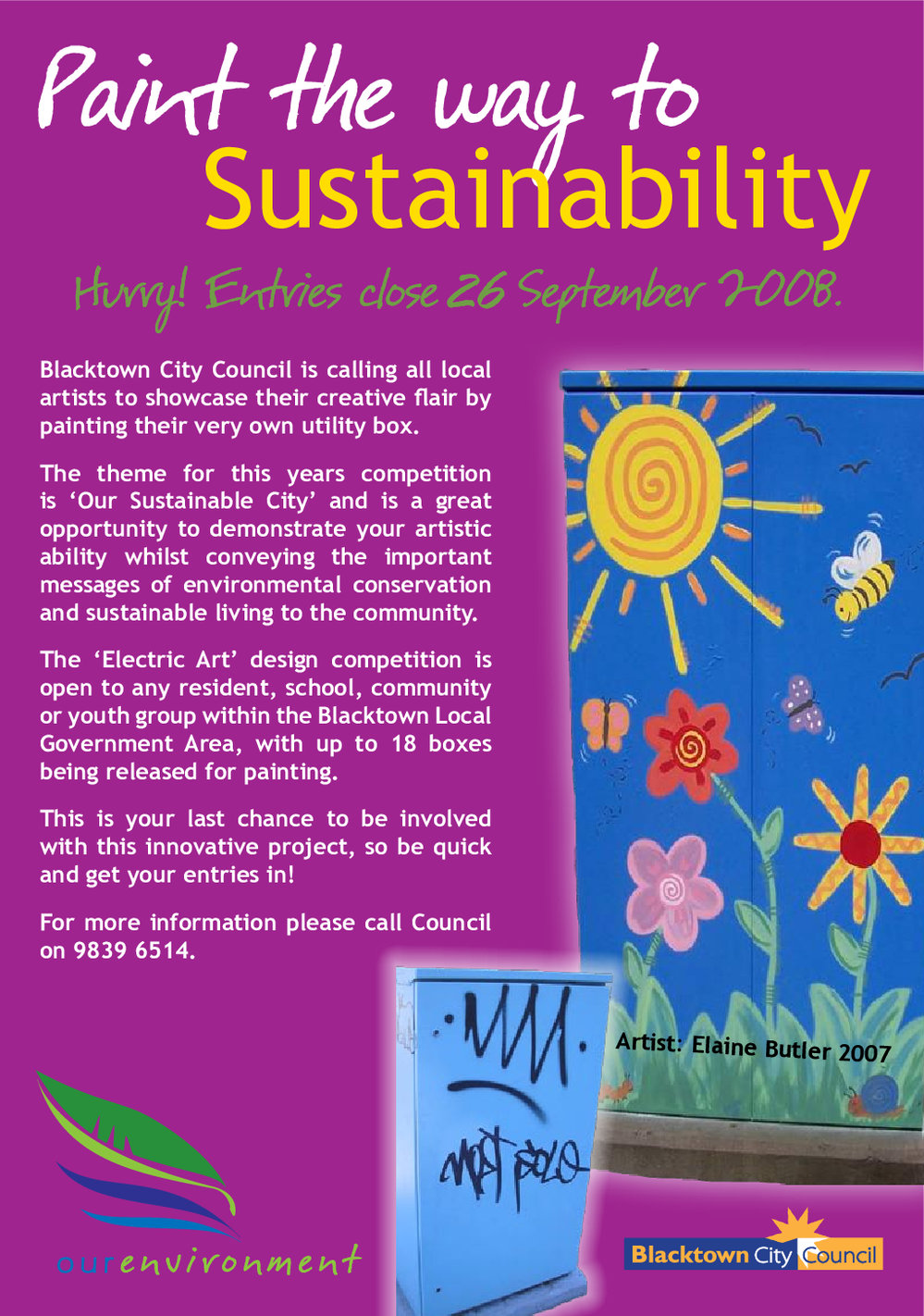 Paint the Way to Sustainability, 2008