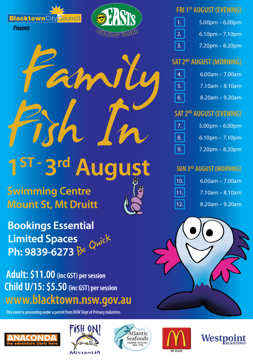 Family Fish In, Mount Druitt Swimming Centre, 2014