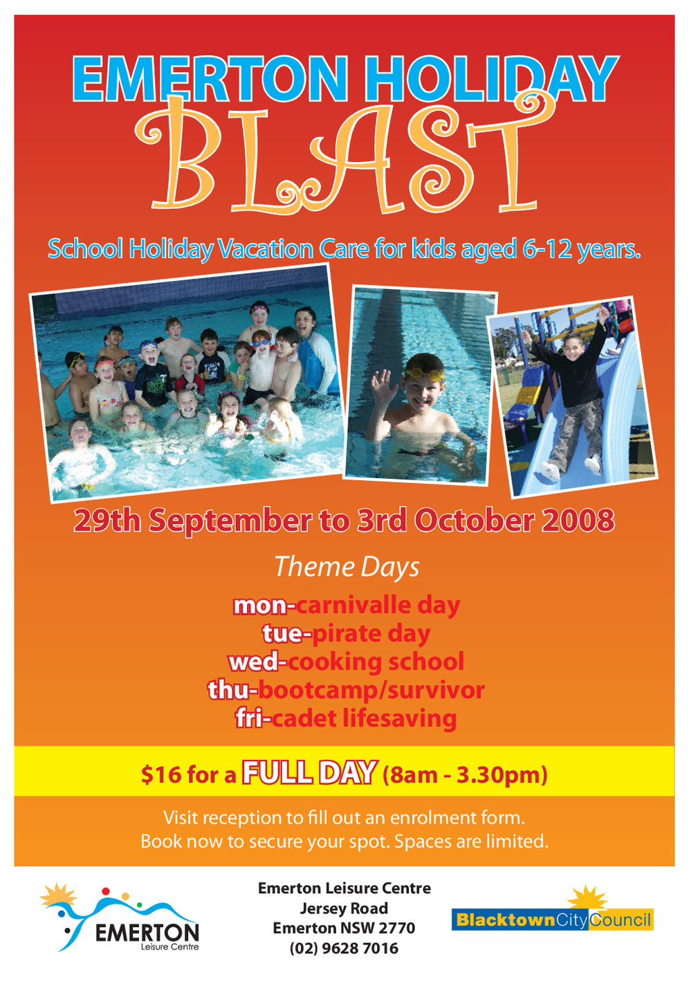 Emerton Holiday Blast, 2008