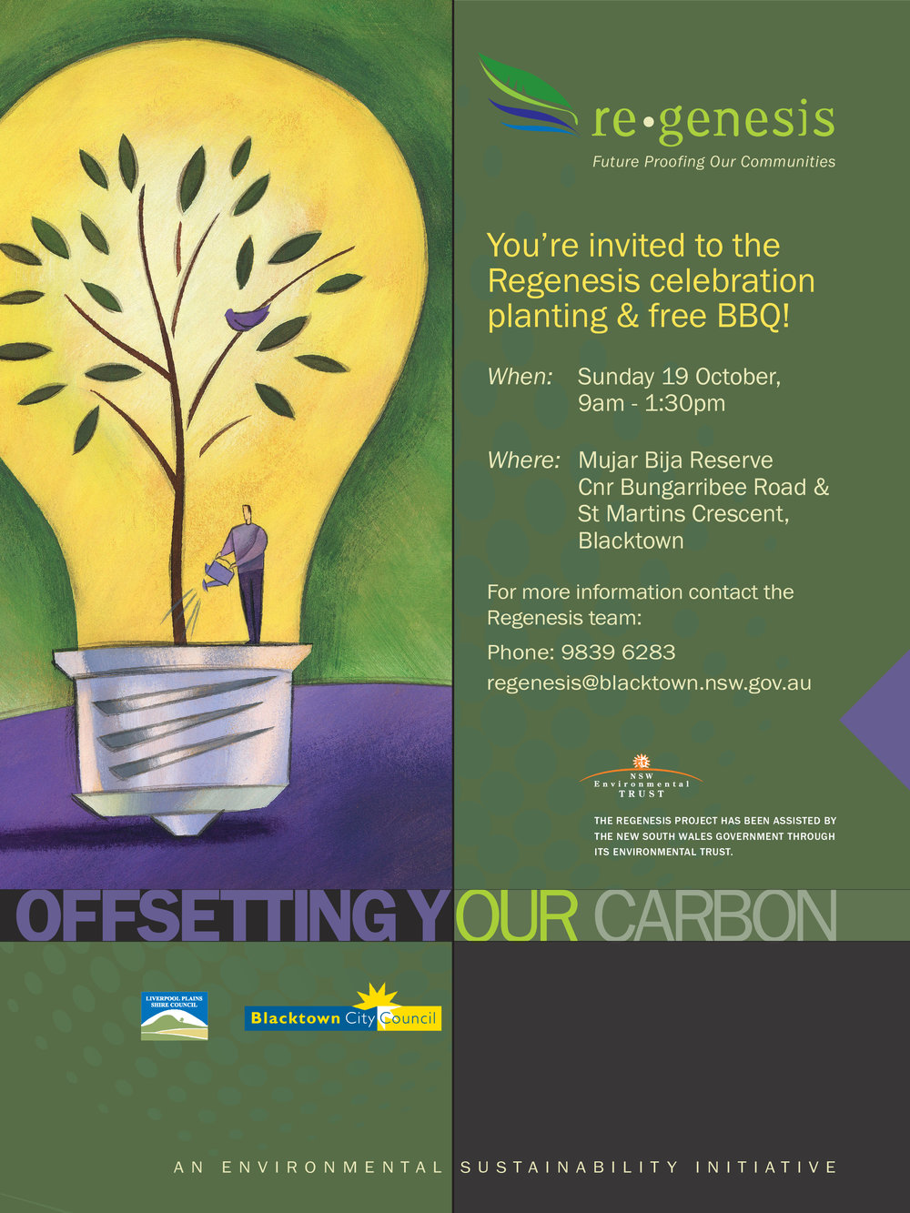 Regenesis celebration planting, 2008