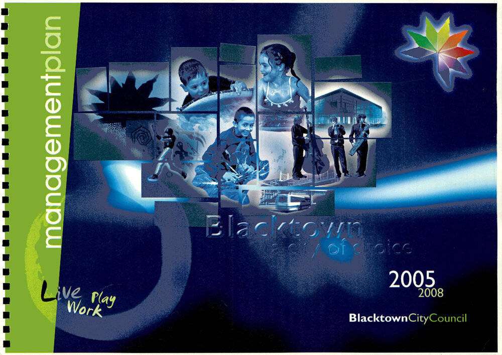 Blacktown City Council Management Plan, 2005-2008