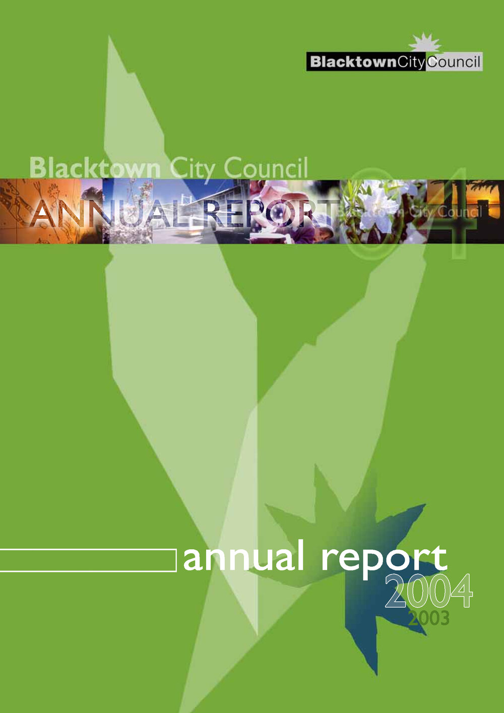 Blacktown City Council Annual Report, 2003-2004