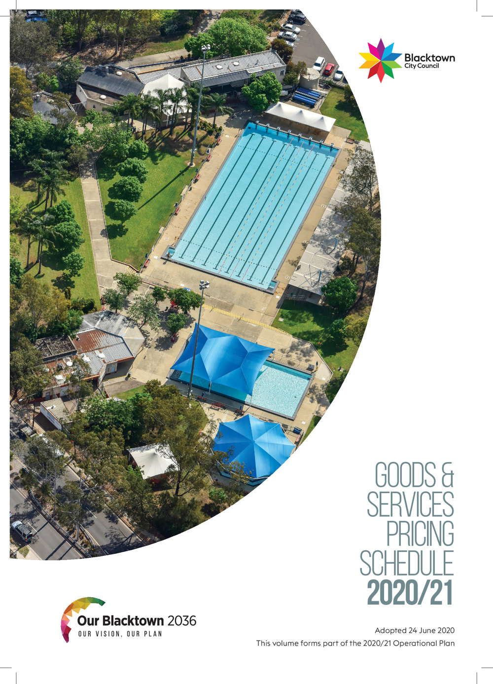 Blacktown City Council Goods and Services Pricing Schedule, 2020/21