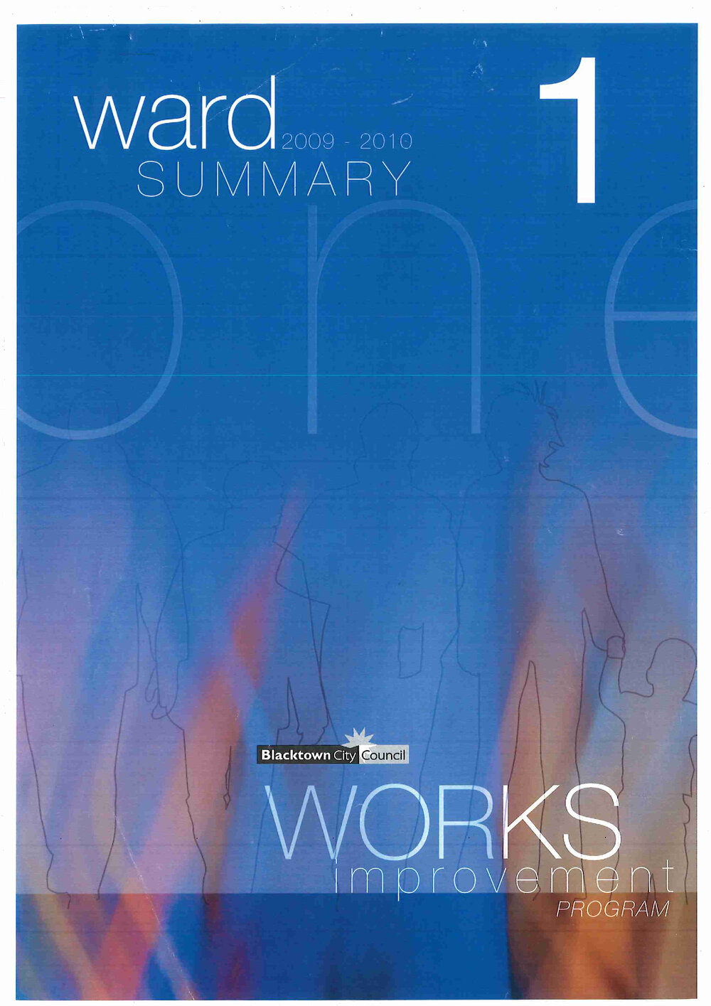 Blacktown City Council Works Improvement Program, Wards 105, 2009-2010