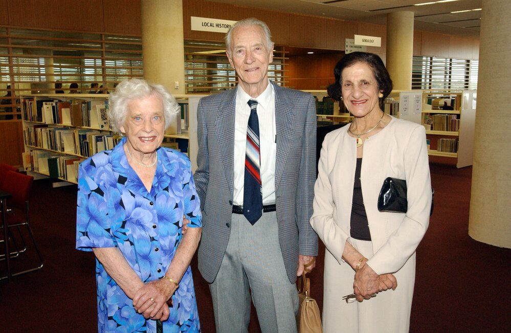 Max Webber Library, official opening