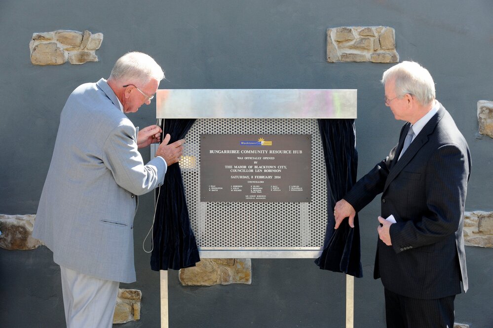 Bungarribee Community Resource Hub, Bungarribee - Official opening