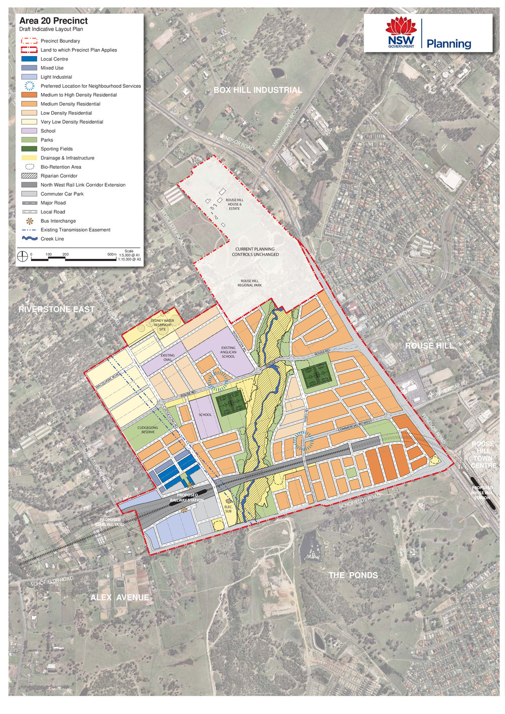 Area 20 Precinct Draft Layout Plan, c2013