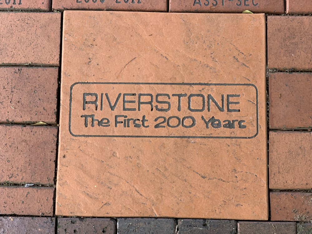 The first 200 years paver at Lions Park, Riverstone