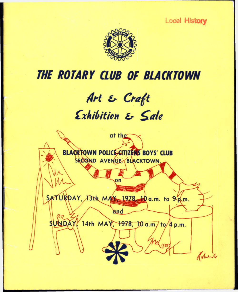 Rotary Club of Blacktown Art &amp; Craft Exhibition and Sale, 1978
