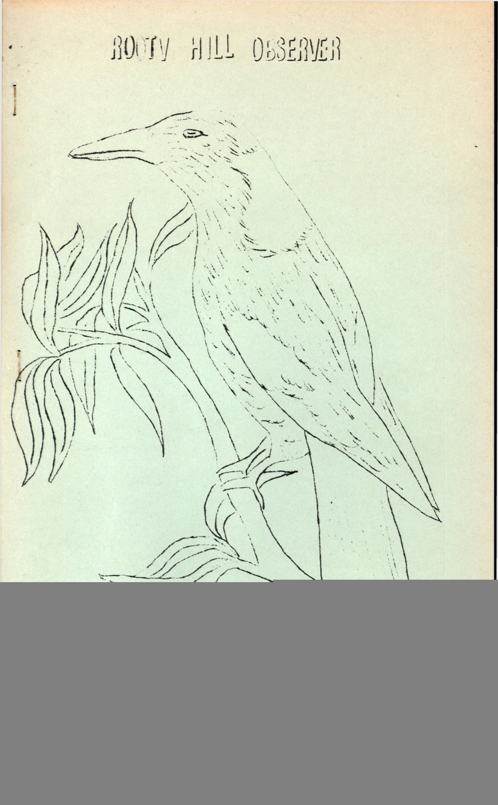 Rooty Hill Observer Newsletter, 1971