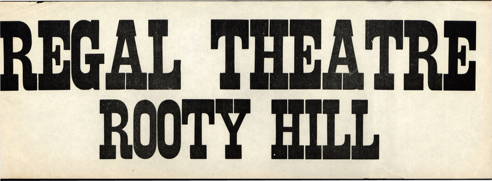 Advertisements, Regal Theatre Rooty Hill