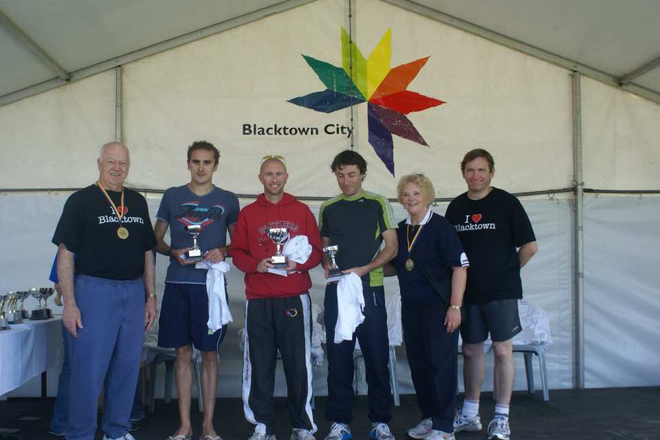 Fun Run trophy presentation, 2011