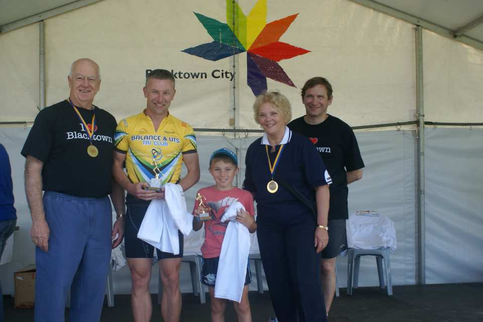 Fun Run trophy presentation, 2011