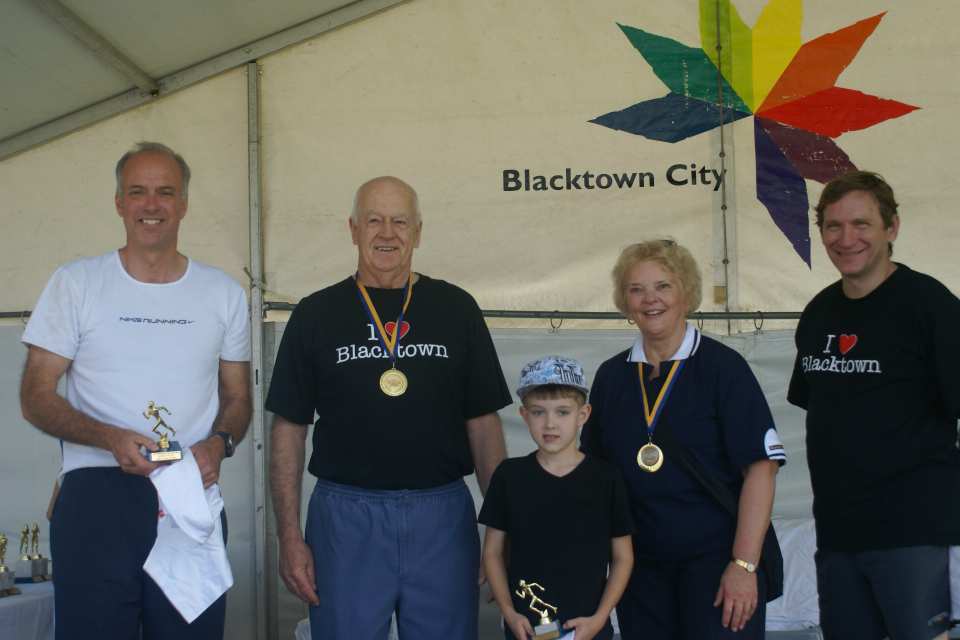Fun Run trophy presentation, 2011