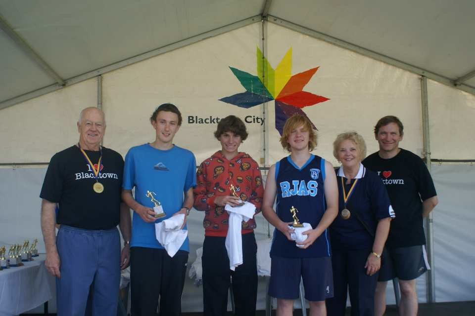 Fun Run trophy presentation, 2011