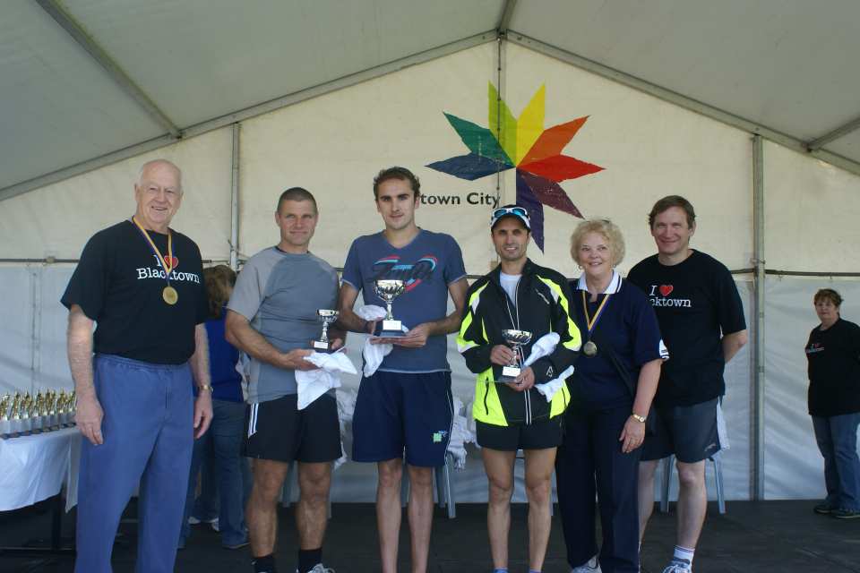 Fun Run trophy presentation, 2011