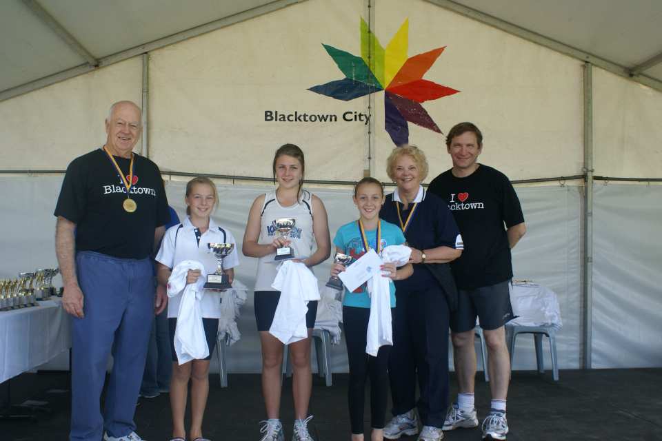 Fun Run trophy presentation, 2011