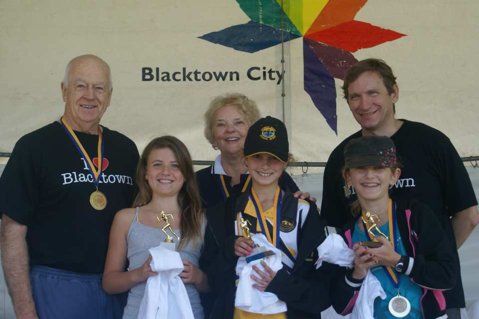 Fun Run trophy presentation, 2011