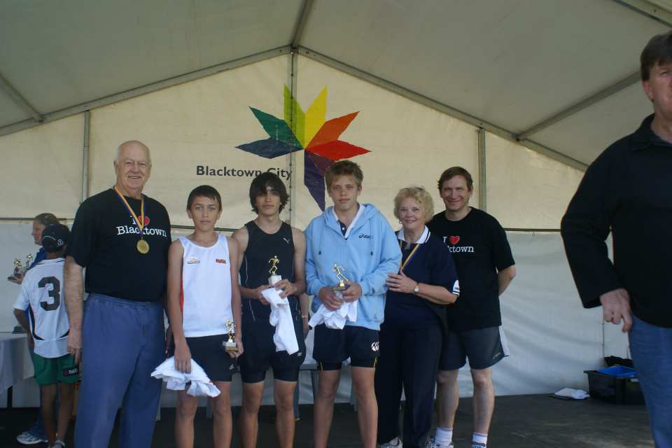 Fun Run trophy presentation, 2011