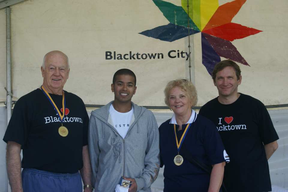 Fun Run trophy presentation, 2011