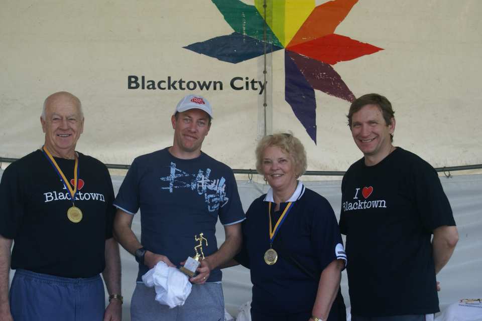 Fun Run trophy presentation, 2011