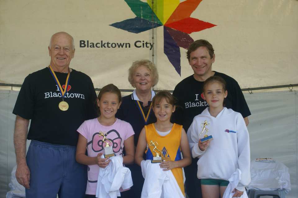 Fun Run trophy presentation, 2011