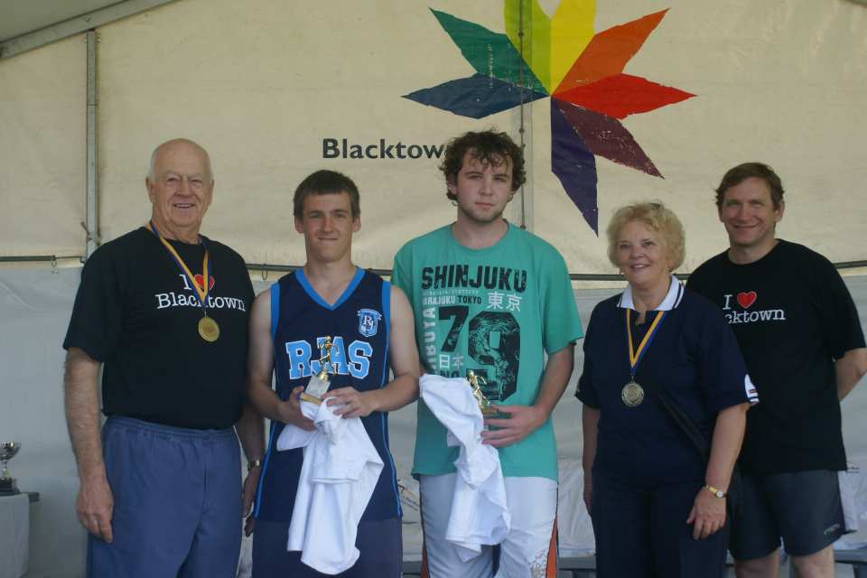 Fun Run trophy presentation, 2011