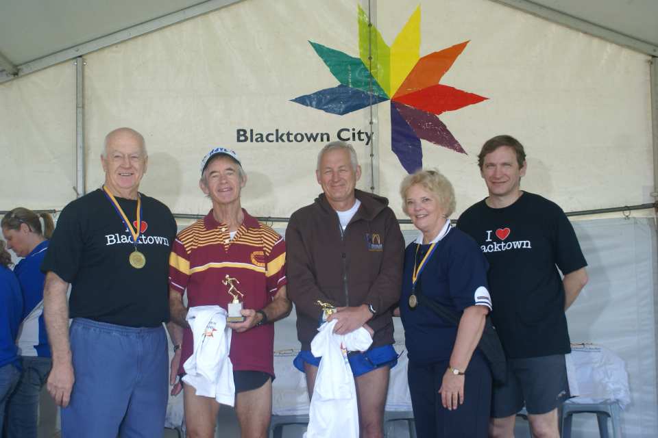 Fun Run trophy presentation, 2011