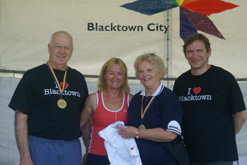 Fun Run trophy presentation, 2011