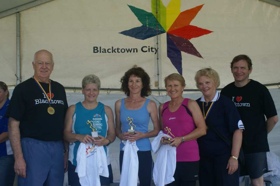 Fun Run trophy presentation, 2011