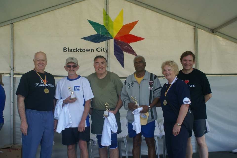 Fun Run trophy presentation, 2011