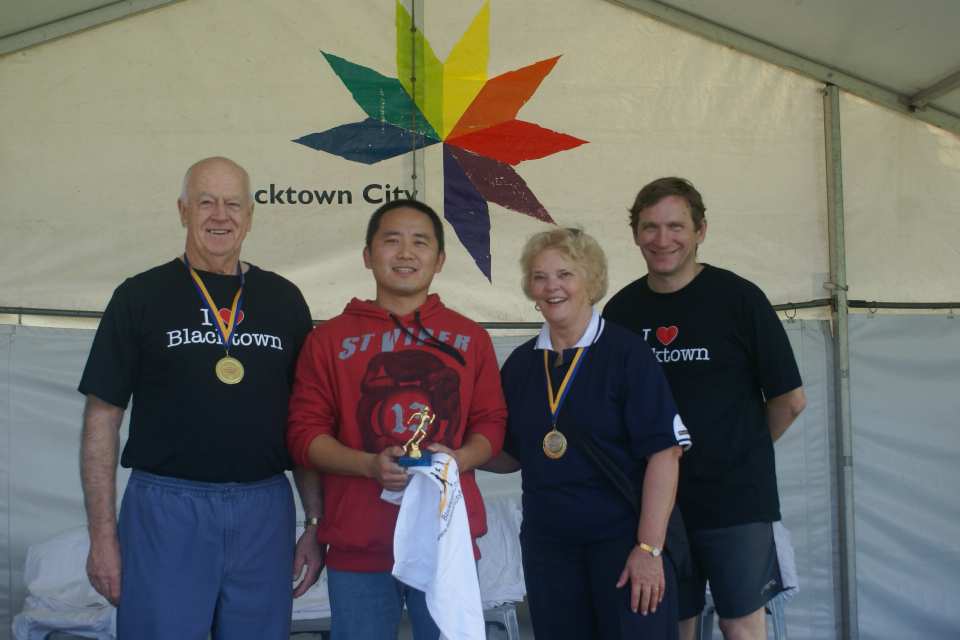 Fun Run trophy presentation, 2011