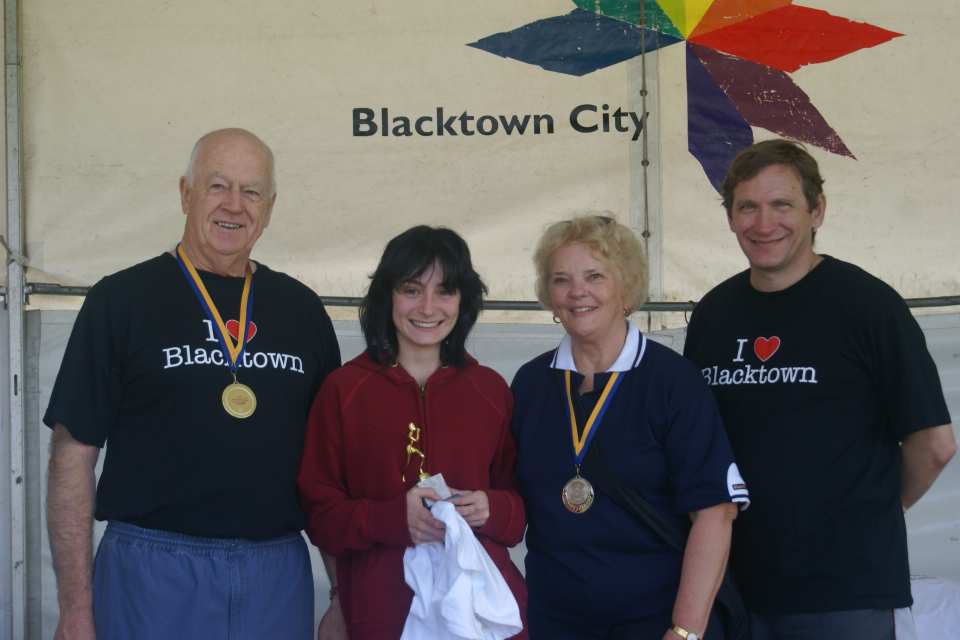 Fun Run trophy presentation, 2011